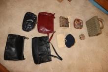 Lot Of Vintage Handbags and Purses