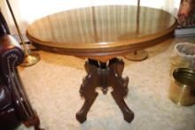 Antique Parlor Table 27inn Tall 32in Long and 22in Wide