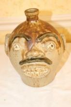 R.H. Leftwich Asheville North Carolina Face Jug