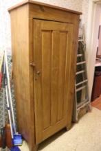 Antique Storage Cabinet 31 in. x 73 in.