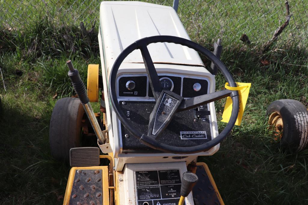 International Cub Cadet 108 Riding Mower