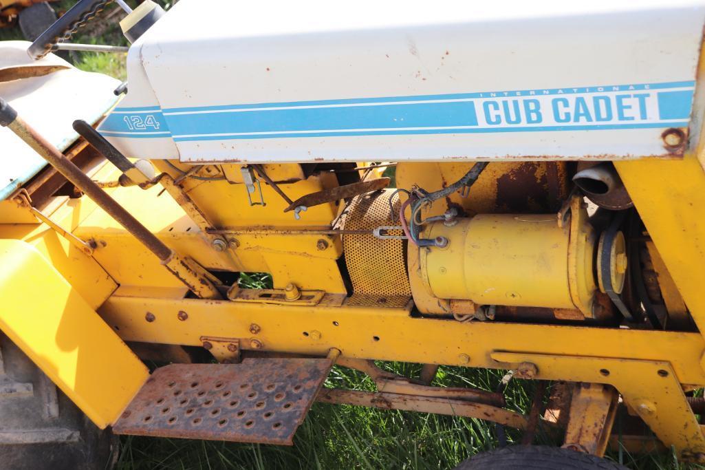 International Cub Cadet 124 Riding Mower