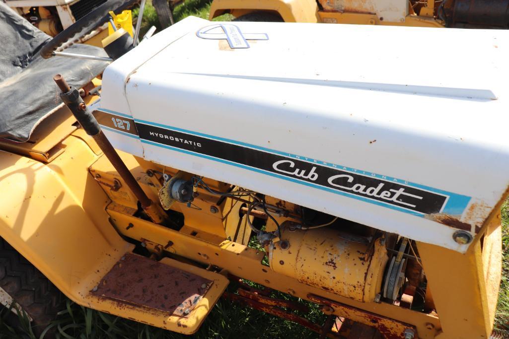 International Cub Cadet 127 Riding Mower With Kohler Motor