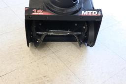 MTD Elec. Single Stage Snow Blower