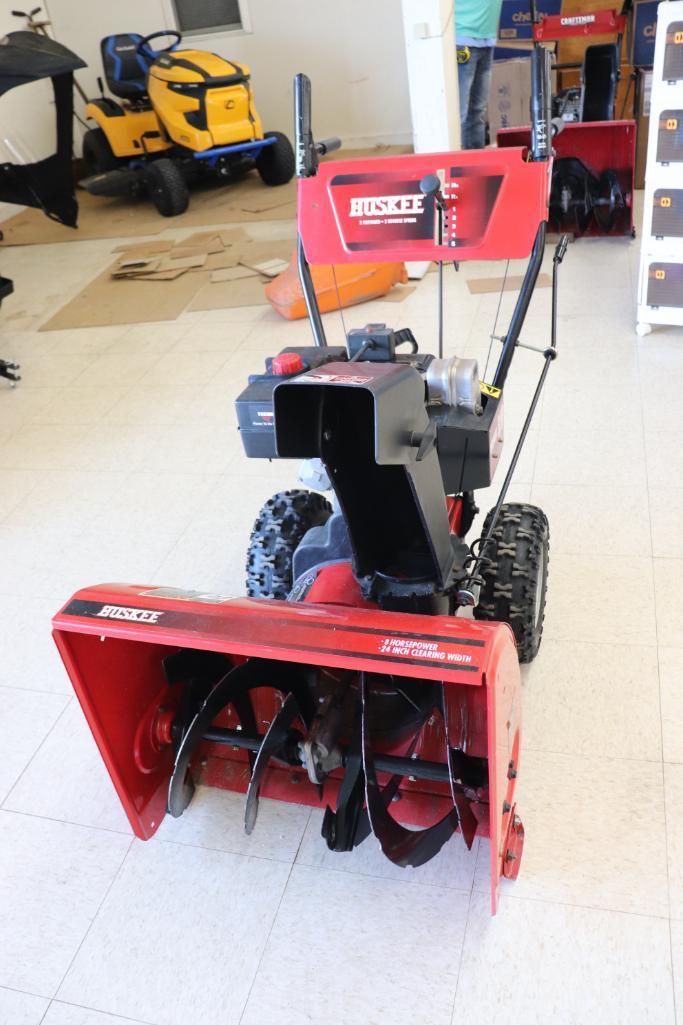 Huskee Gas Powered Snow Blower