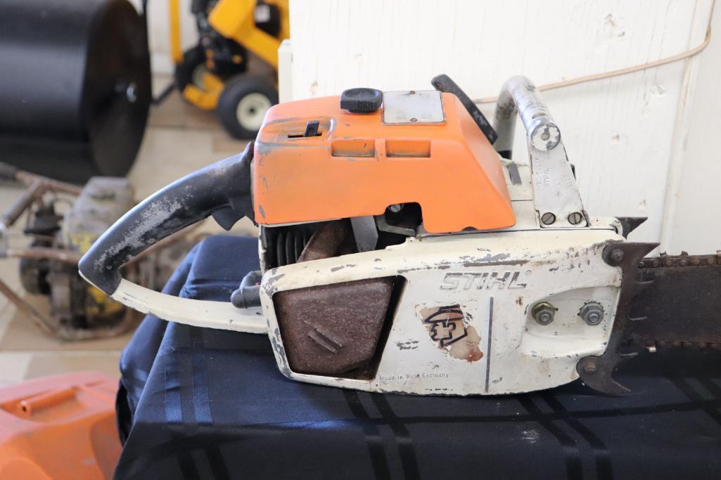 Stihl Farm Boss Gas Powered Chainsaw with hardcase