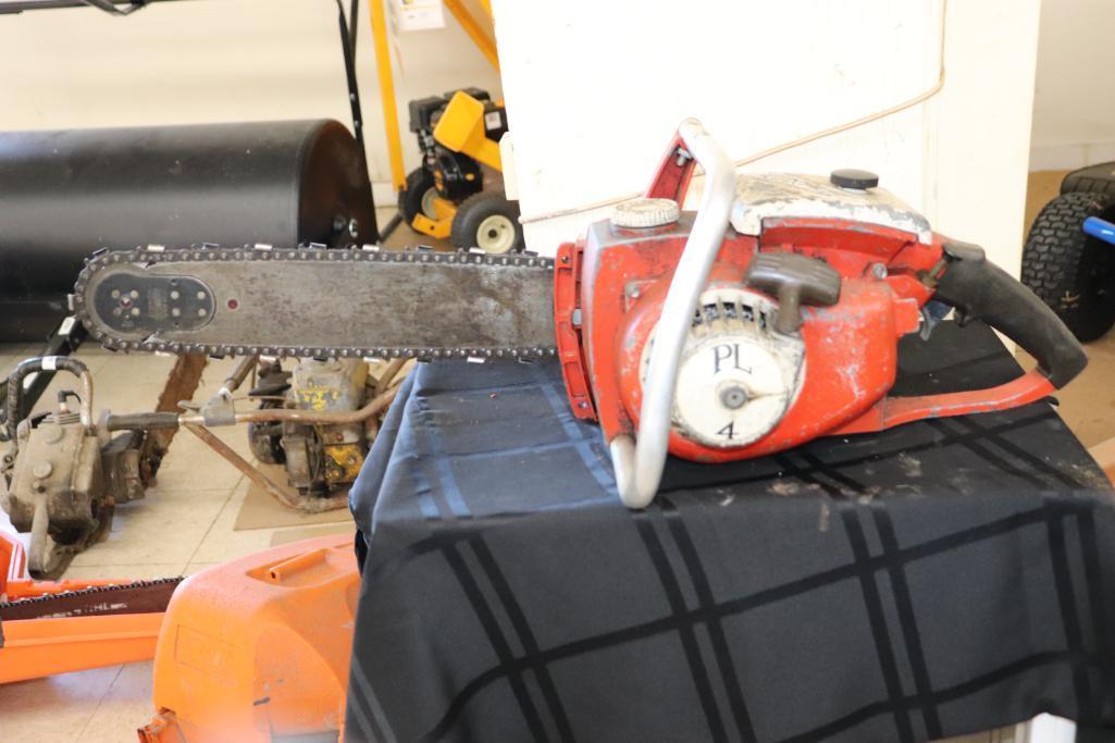 Power Lite 4 gas powered chainsaw