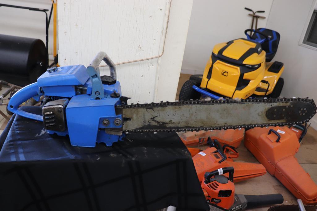 Homelite Gas Powered Chainsaw, Has Been Painted