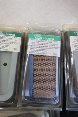 (5) Laser Briggs Stratton 12-15HP Air filters Part Number 42207