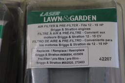 (5) Laser Briggs Stratton 12-15HP Air filters Part Number 42207