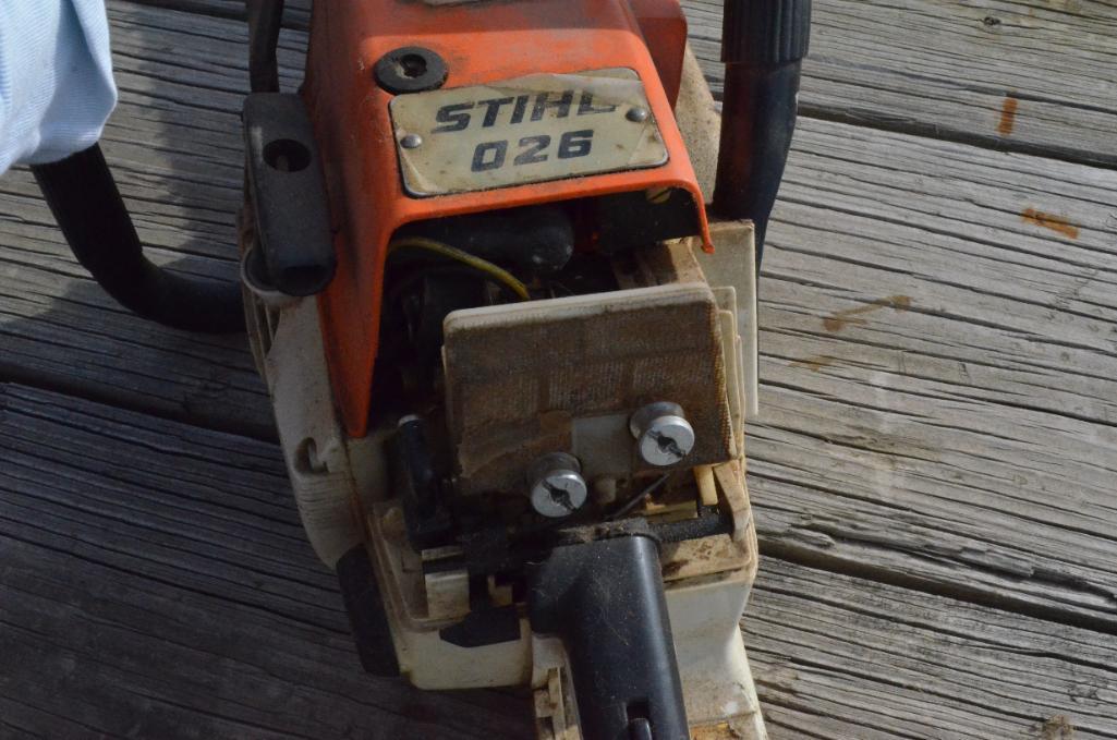 Stihl O26 Gas Powered Chainsaw