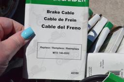 Quantity of MTD Brake cables, part # 42350