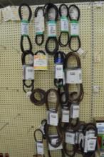 Quantity of lawn mower belts, as pictured