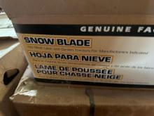 46" Lawn Mower snow blade (New In Box)