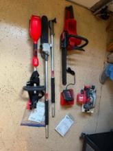 LOT OF MILWAUKEE BATTERY OPERATING TOOLS