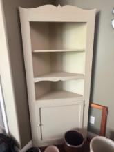 75 INCH TALL CORNER CABINET