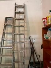 ALUMINUM EXT LADDER