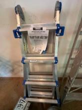 COSTCO ALUMINUM 5 IN ONE LADDER