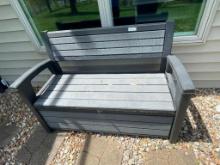 OUTDOOR STORAGE BENCH