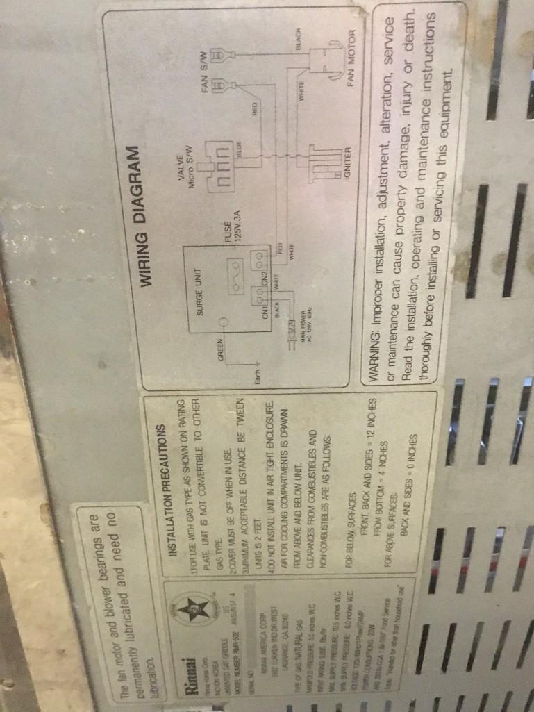 Rinnai Cook / Toaster Oven device