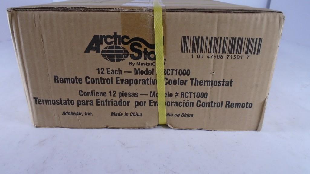 Arctic Stat Remote Control Evaporative Cooler Thermostat 12 Pack #RCT10000 10047906715017 Sealed