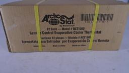 Arctic Stat Remote Control Evaporative Cooler Thermostat 12 Pack #RCT10000 10047906715017 Sealed