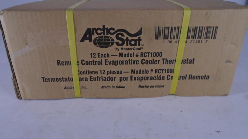 Arctic Stat Remote Control Evaporative Cooler Thermostat 12 Pack #RCT10000 10047906715017 Sealed