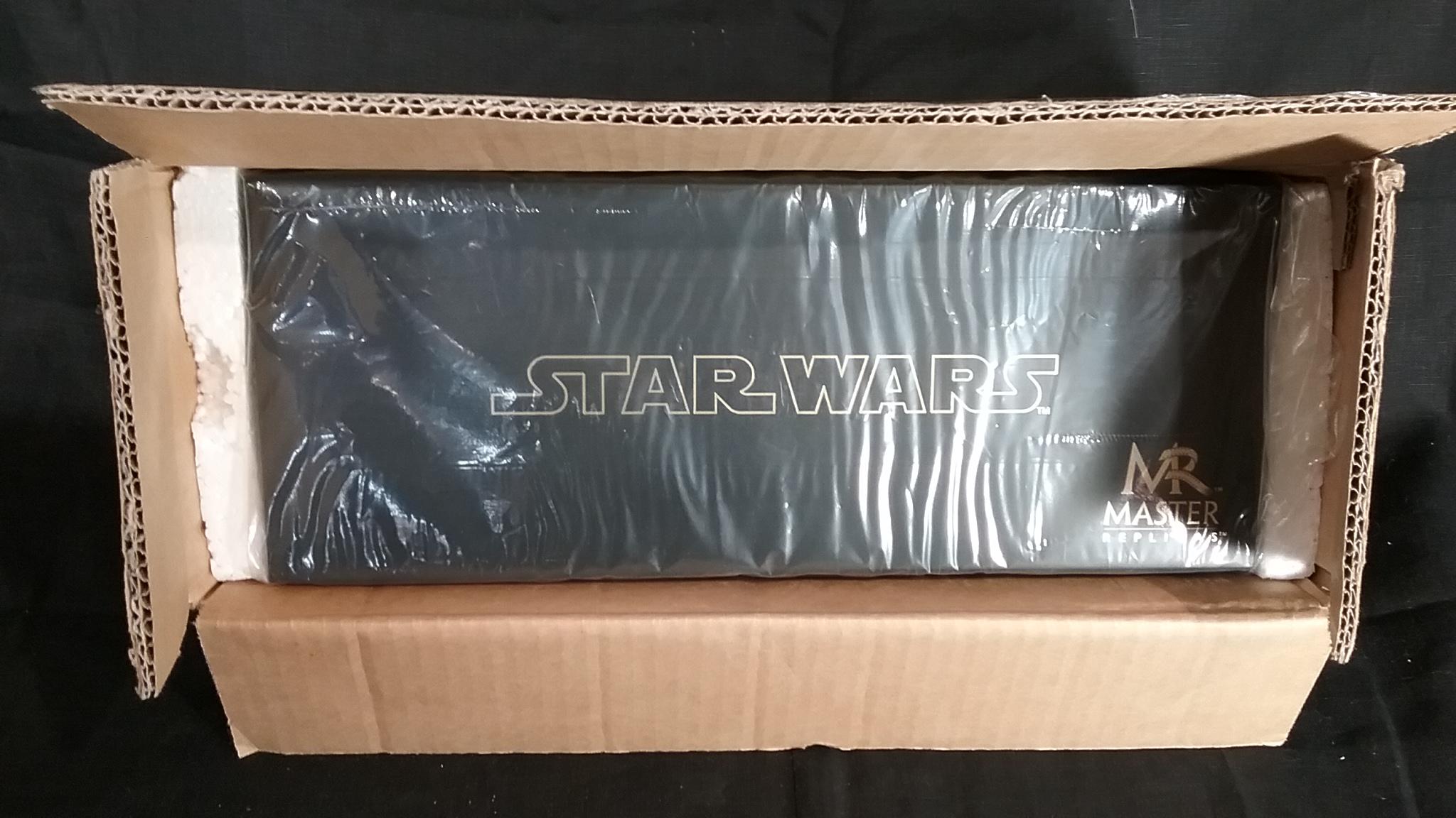 Master Replicas SW-106 Darth Vader Lightsaber & Display 836453000027 ANH Limited Edition