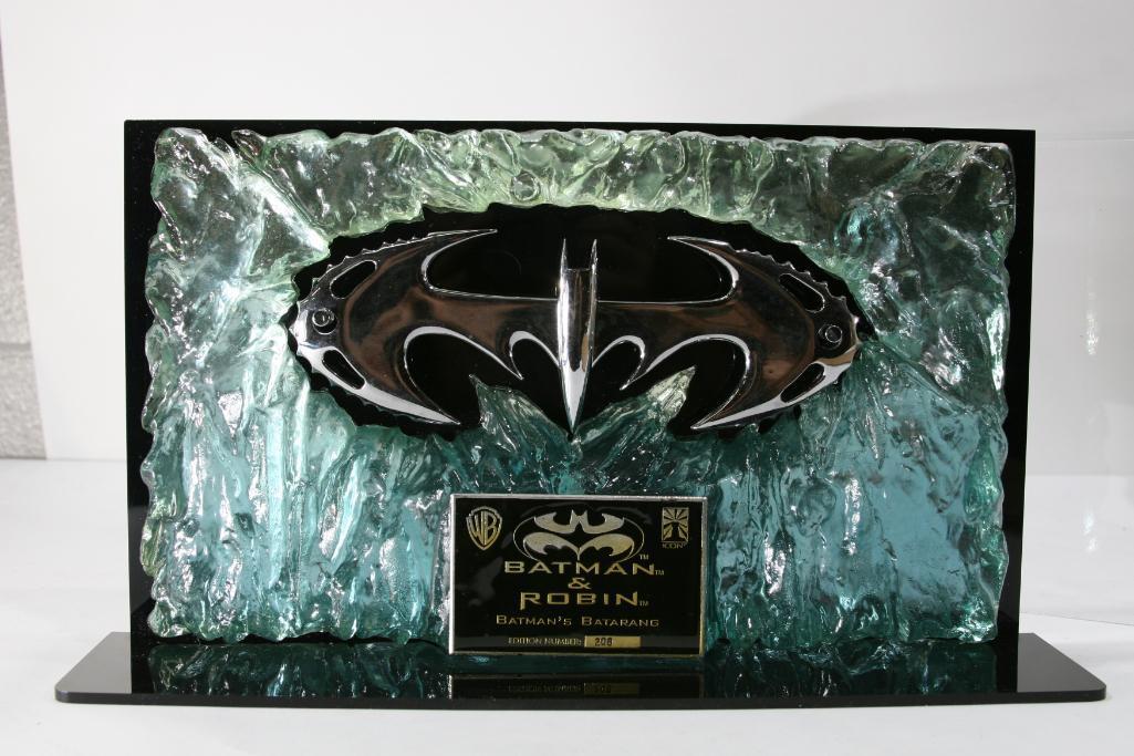 Batman's Batarang Movie Prop with Certificate of Authenticity