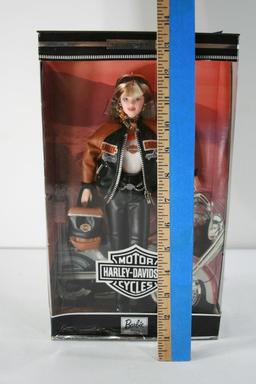 Harley Davidson Barbie Doll Collector Edition # 4 w Back Pack (1999)