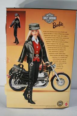 Barbie Doll Harley-Davidson with Helmet Backpack Glasses