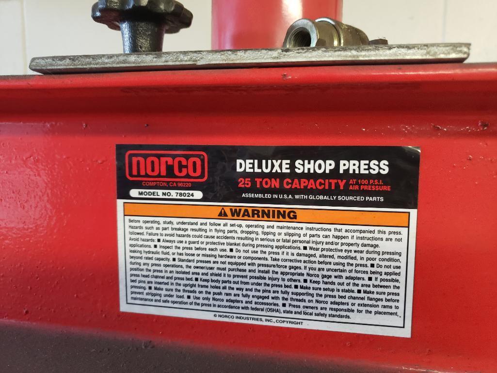 Norco Deluxe Shop Press Model 78024 Works