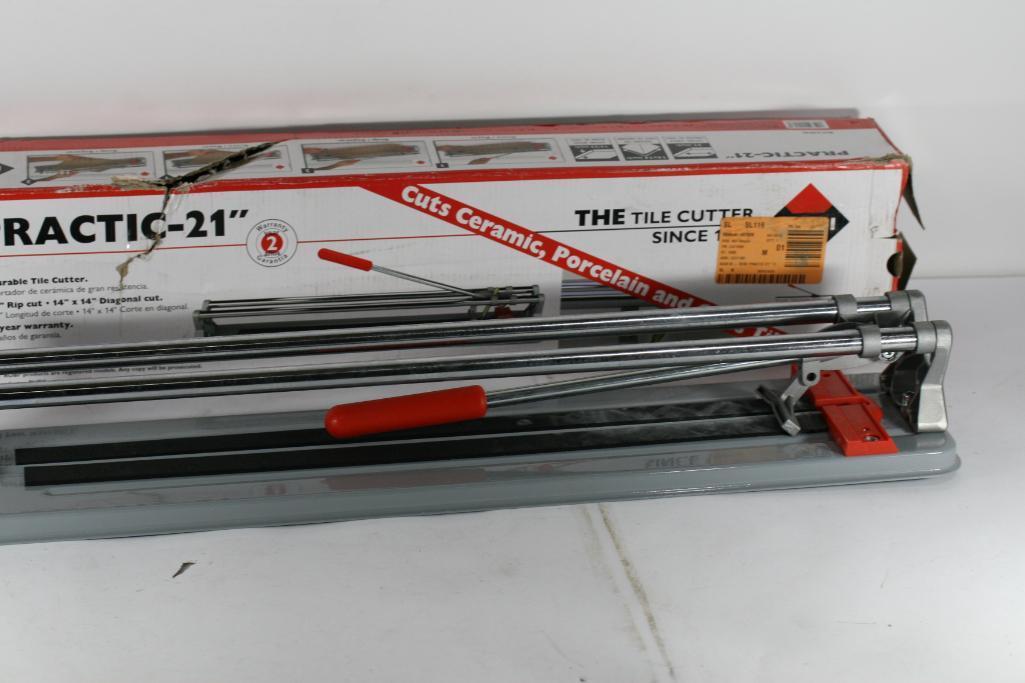 Rubi Practic 21 in. Manual Tile Cutter .upc 8413797249460