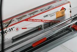 Rubi Practic 21 in. Manual Tile Cutter .upc 8413797249460