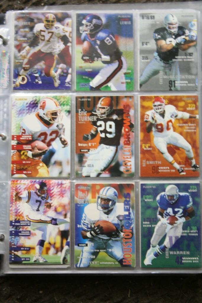 Assorted Trading Cards 80's-90's Joe Montana, Jr Seau, Michael Jordan, Tony Gwynn Etc. 277 lots