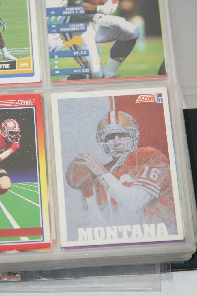 Assorted Trading Cards 80's-90's Joe Montana, Jr Seau, Michael Jordan, Tony Gwynn Etc. 277 lots