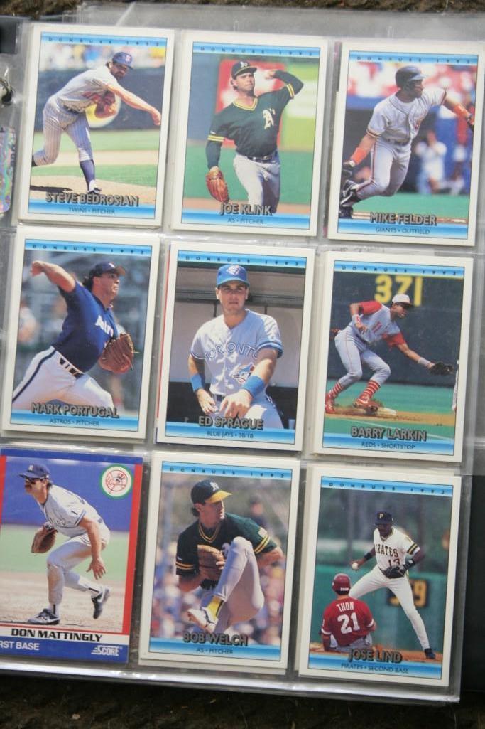 Assorted Trading Cards 80's-90's Joe Montana, Jr Seau, Michael Jordan, Tony Gwynn Etc. 277 lots