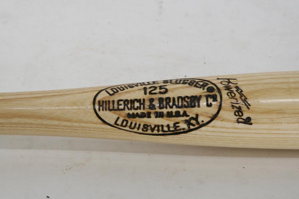 Engraved Brook Robinson Louisville Slugger 125, Mc44, 12 units