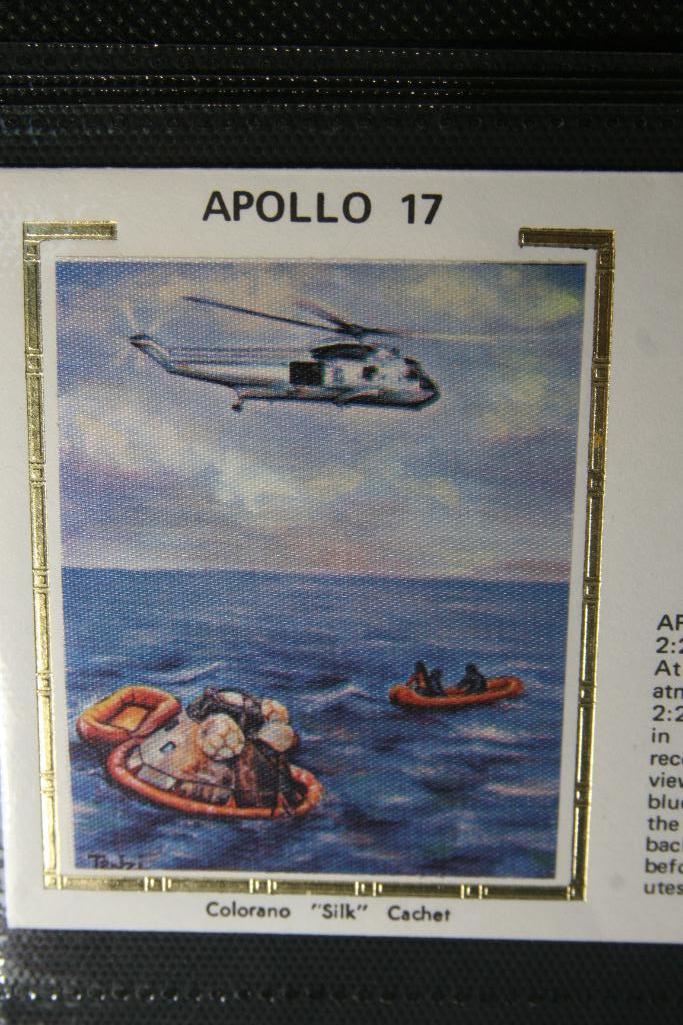 Collectible Stamp Album of Apollo Various Issues 250+ Stamps Collection from 1960's to 1970's