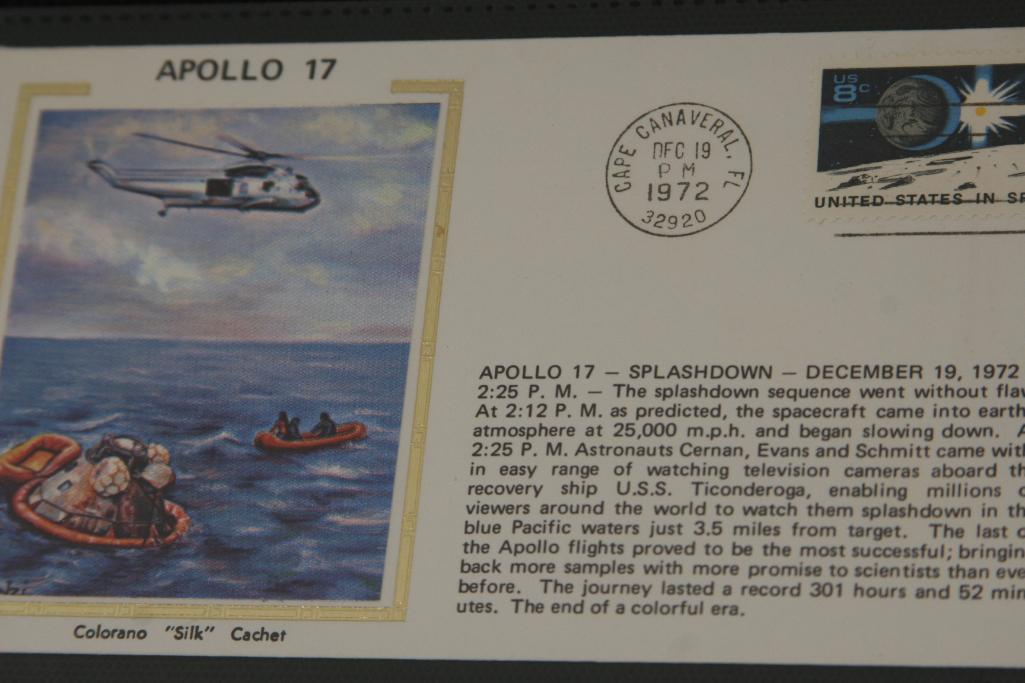 Collectible Stamp Album of Apollo Various Issues 250+ Stamps Collection from 1960's to 1970's