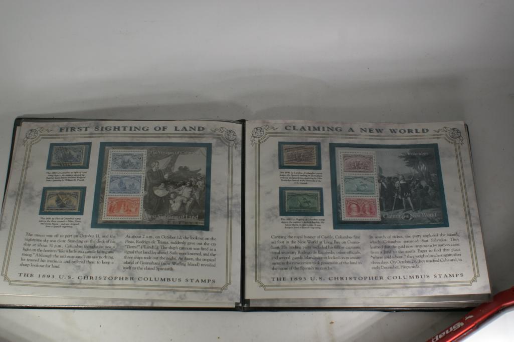 1893 Christopher Columbus Stamps in Album