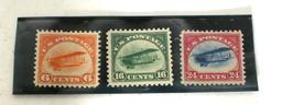 1918 Stamp Collection 6 16 24C, 3 units