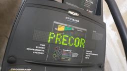 Precor USA Elliptical Used Powers on EFX 5.23 Tested