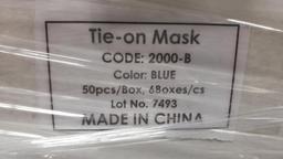 Surgical Masks Safe+Masks 2000-b tie on masks entire pallet 60 cases looks NIB