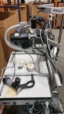 Carl Zeiss West Germany Ophthalmic Slit Lamp Camera Bulb Turns on 4ft Tall