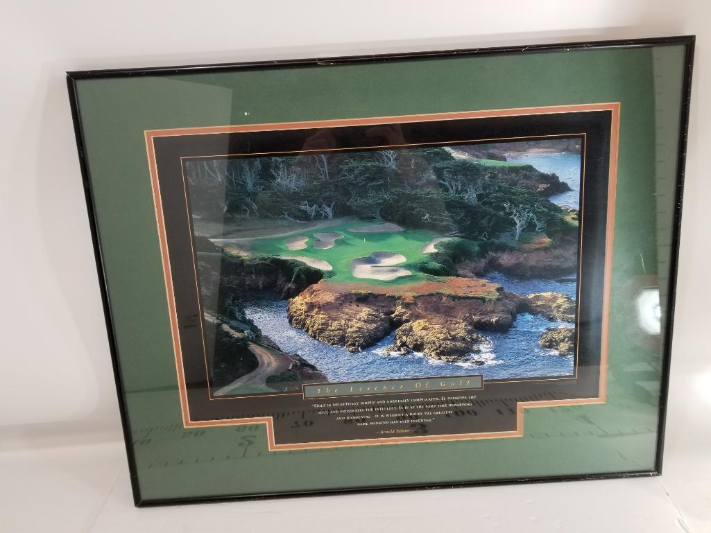 Framed Art - Essence of Golf / Arnold Palmer