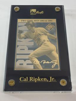 MLB Cal Ripken Jr. 24k Gold 3-Card Set