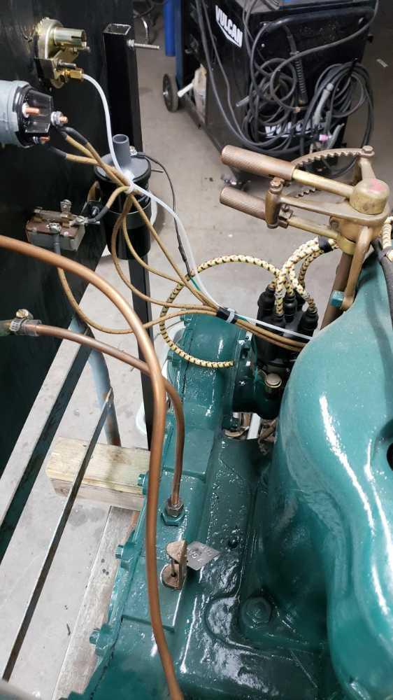 1919 or 1920 sterling motor turns on runs see video