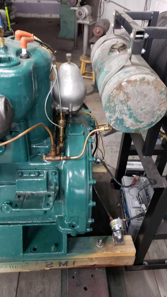 1919 or 1920 sterling motor turns on runs see video