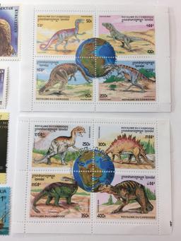 Collection of foreign wildlife stamps 1986-1996